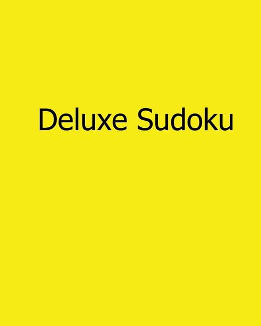 Deluxe Sudoku : 80 Easy to Read, Large Print Sudoku Puzzles (Paperback)