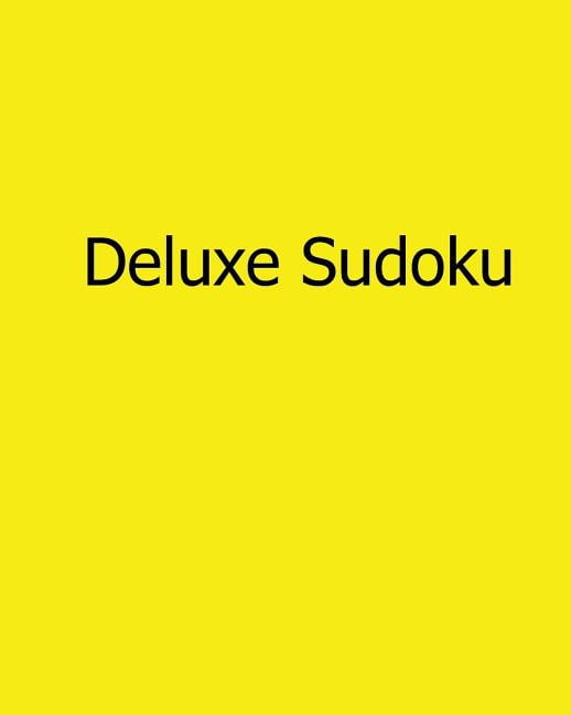 Deluxe Sudoku : Fun, Large Print Sudoku Puzzles (Paperback)