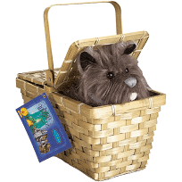 Toto In Basket - Wizard Of Oz Toto In Basket - Wizard Of Oz