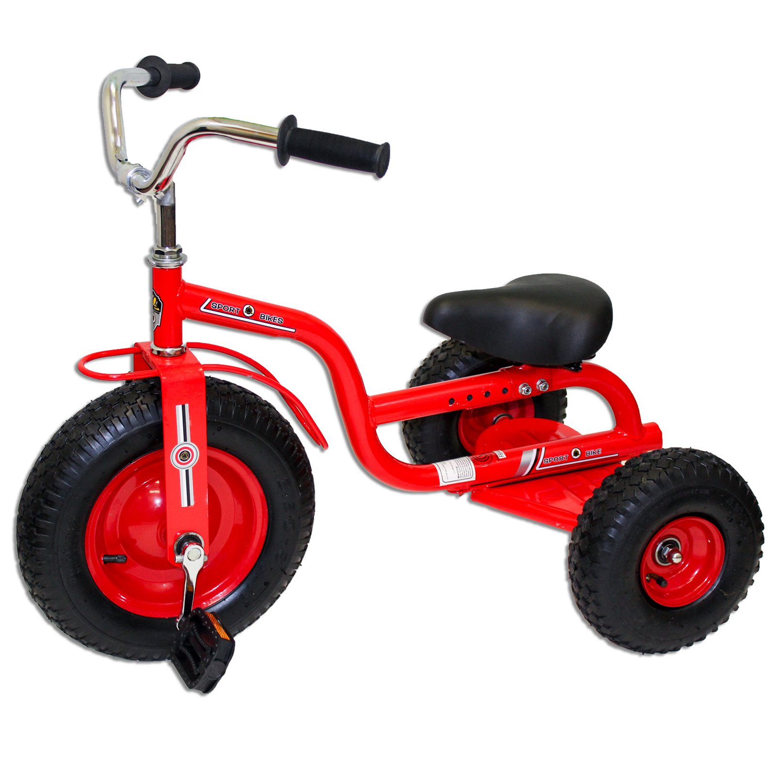 AmishToyBox.com Groffdale Chopper Deluxe Kid's Trike Red 