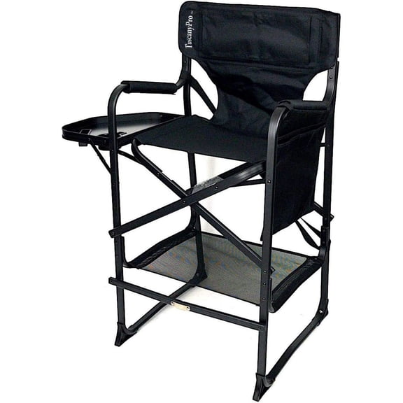 Deluxe TuscanyPro Portable Big Daddy Heavy-Duty Tall Director Chair - Perfect for Events - 29 Inch Seat Height