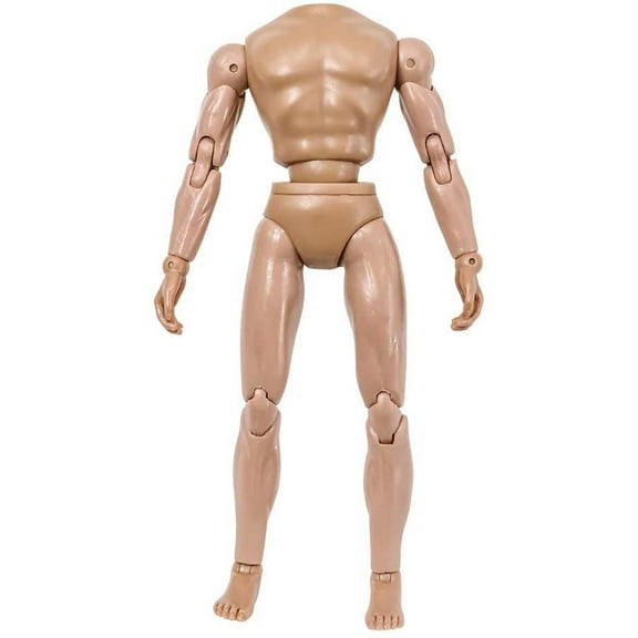 Deluxe Type S Retro 8 Inch Male Flesh Body Action Figure