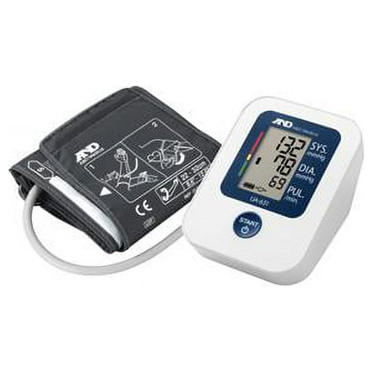 A&D Medical Deluxe Upper Arm Blood Pressure Monitor with Wide Range Cu