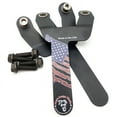 thumbnail image 1 of Deluxe Upper Rear Shock Mount Flag Nut Kit, fits Jeep Cherokee XJ, Made in the USA, 1 of 4