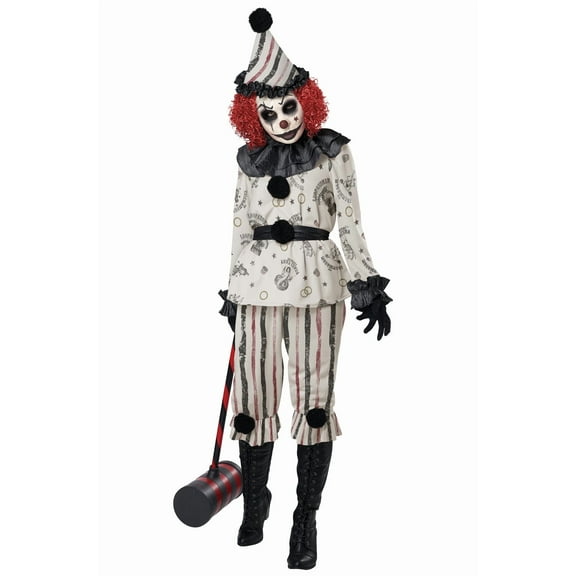 Vintage Creeper Clown Adult Costume