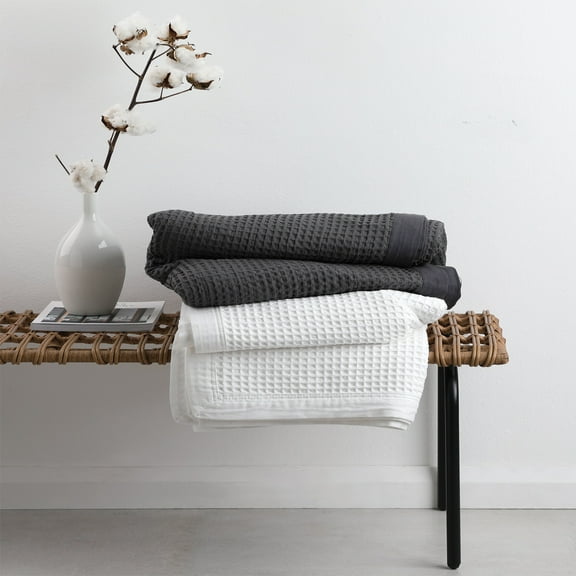 Deluxe Waffle Organic Cotton Blanket