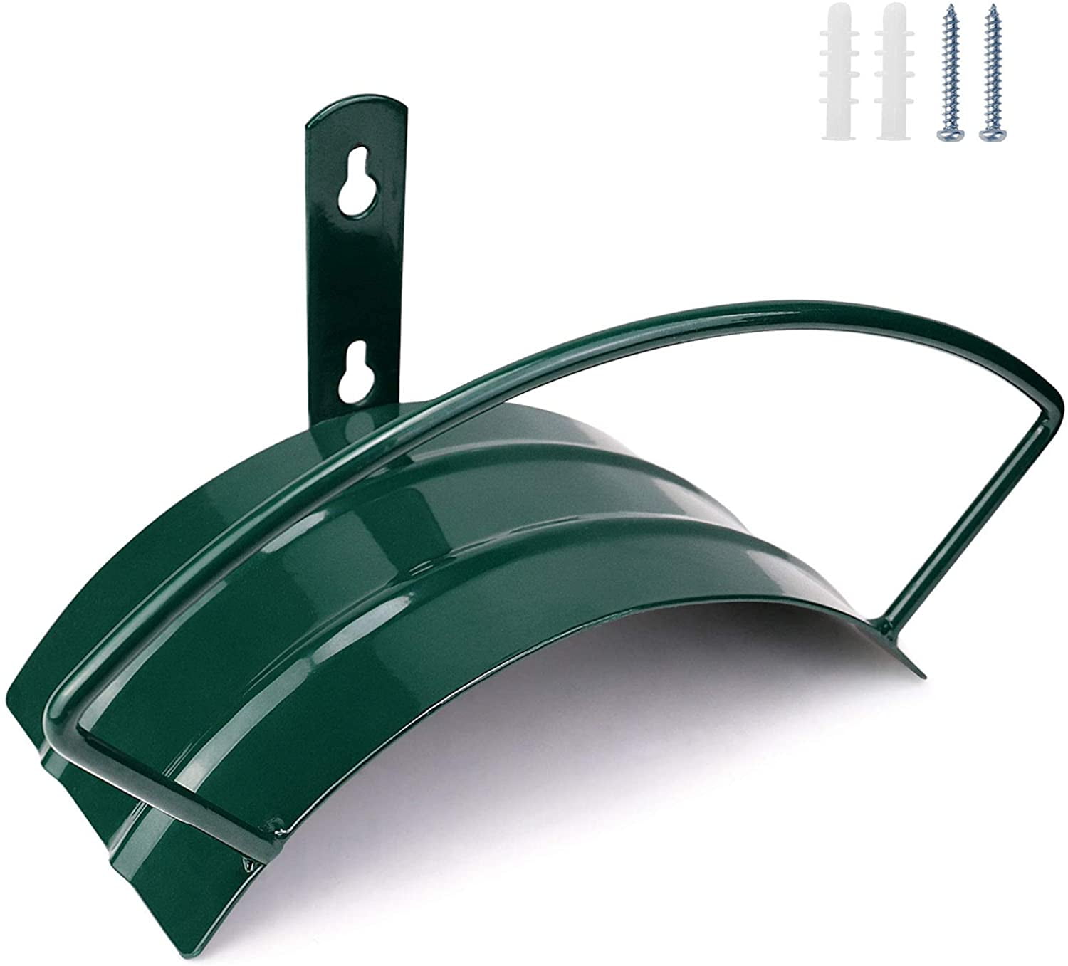 Eastrans Heavy Duty Wall Mount Garden Hose Hanger, Holds 125ft 3/4