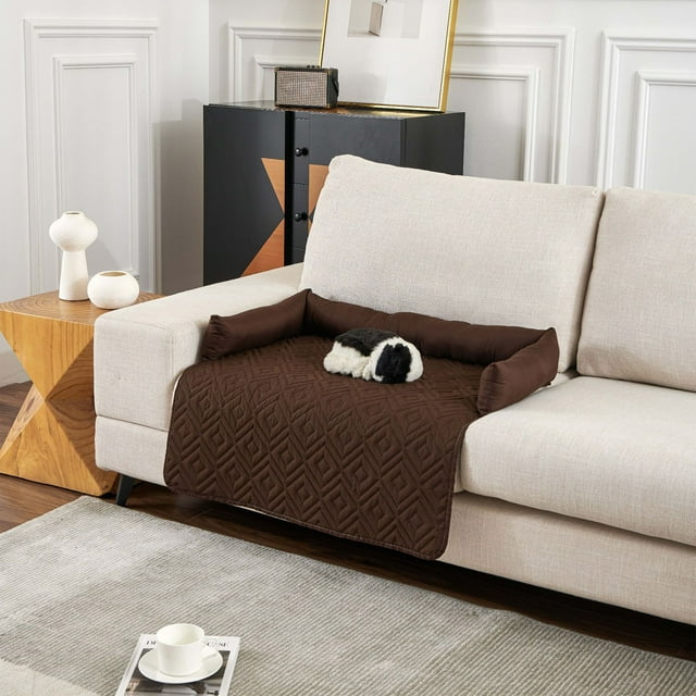 Deluxe Washable Dog Bed For Large Dogs Dog Crate Mat 30 Inch Comfy