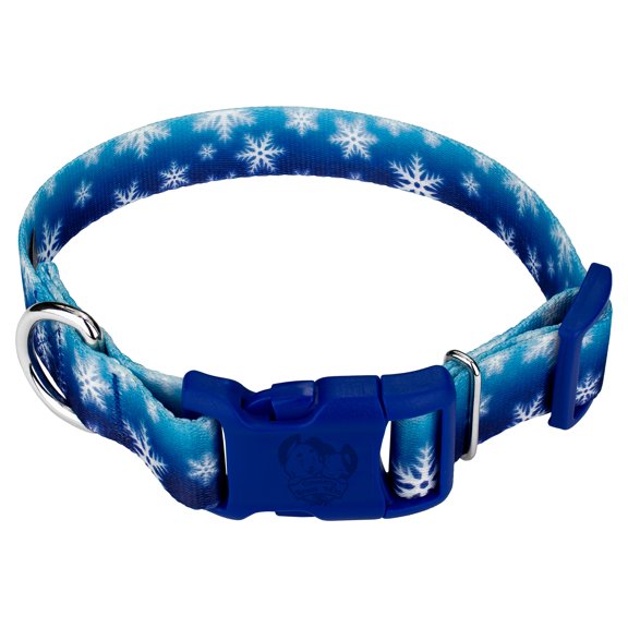 Deluxe Winter Wonderland Dog Collar - Made In The U.S.A.