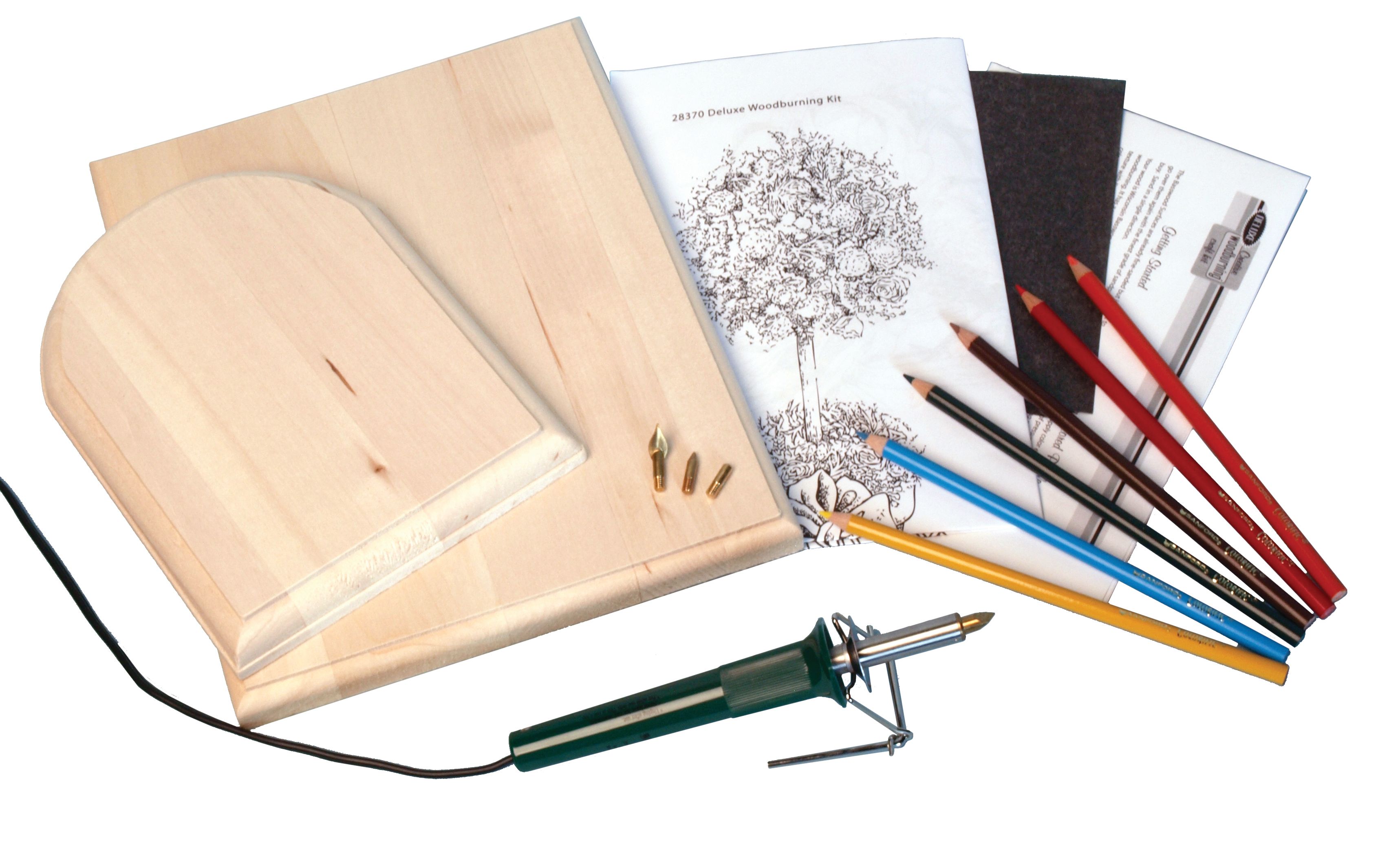 Deluxe Woodburning Craft Kit- - image 1 of 2