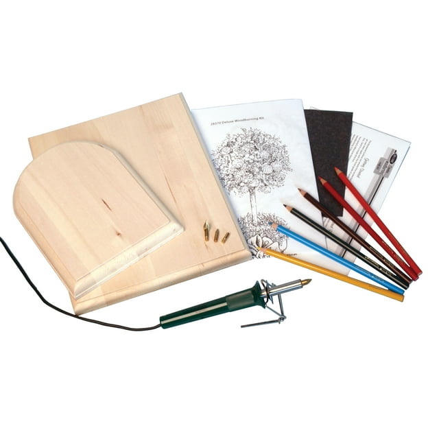 Deluxe Woodburning Craft Kit-