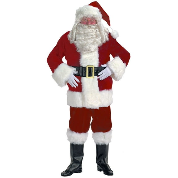 Deluxe XL Velvet Santa Suit