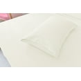 thumbnail image 1 of Deluxe2000 Series Soft Bamboo Derived Rayon Sheet Sets-King Ivory Sheets, Wrinkle Free - Deep Pockets - 4 Piece - 1 Fitted Sheet, 1 Flat, 2 Pillowcases King, Ivory, 1 of 3