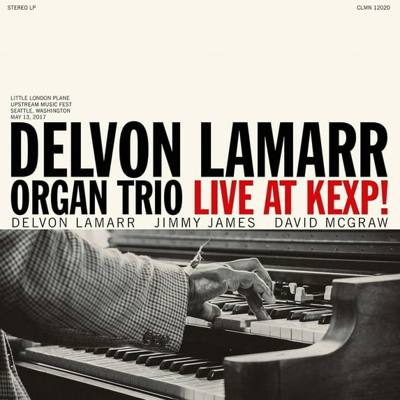 Delvon Organ Trio Lamarr - Live At Kexp! - Translucent Orange - Music & Performance - Vinyl