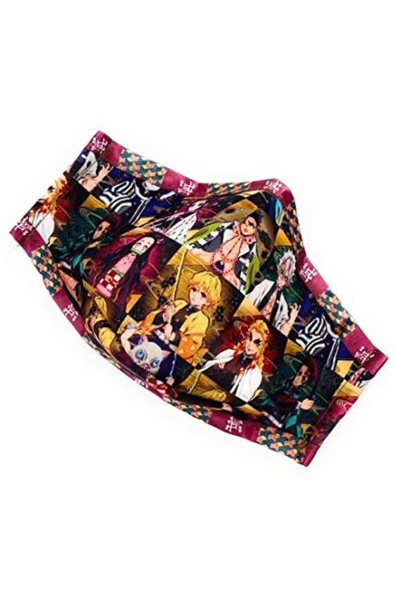 Dem-on Slayer Characters ADULT Face Mask Nose Clip