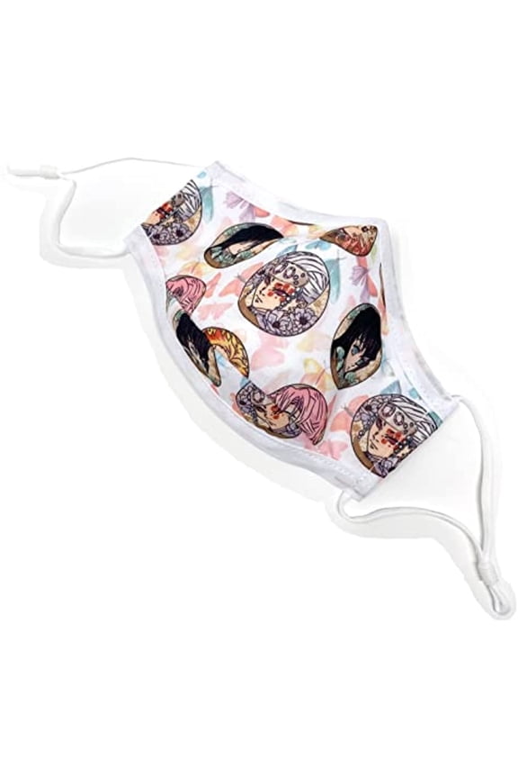 Dem-on Slayer Hashira KIDS Face Mask Mitsuri Kyojuro Tengen Maskara