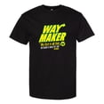 thumbnail image 1 of DemRoc Way Maker Black Graphic T-Shirt(SMALL-XXL), 1 of 1