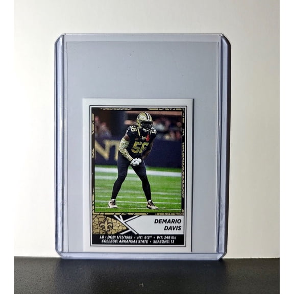 Demario Davis 2024 Panini NFL Sticker #466 New Orleans Saints