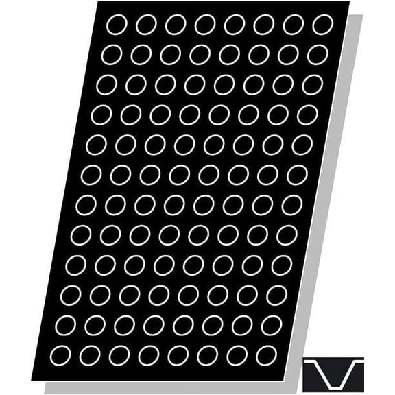 Demarle Flexipan, Cone 0.2 Oz (6 ml), 96 Cavities