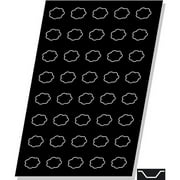 Demarle Flexipan, Fluted Tartlet 0.4 Oz 11 ml, 40 Cavities