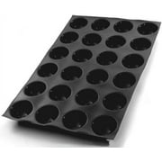 Demarle M370 C Non-Stick 24-Form Flexipan Half-Sphere Mold