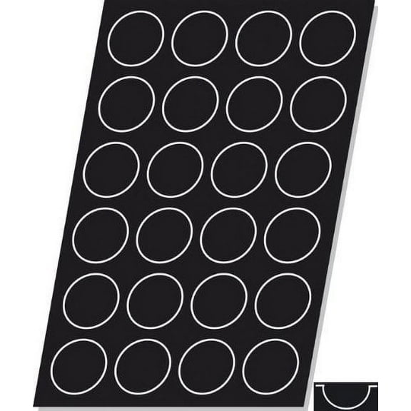 Demarle M370 N Non-Stick 24-Form Flexipan Large Half-Sphere Mold