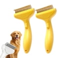 thumbnail image 1 of Dematting Comb For Dogs and Cats, Pet Brush for Shedding Comb, 1 of 7