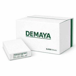 Demaya Copy Paper 8.5x11 White Multipurpose – 5000 Sheets