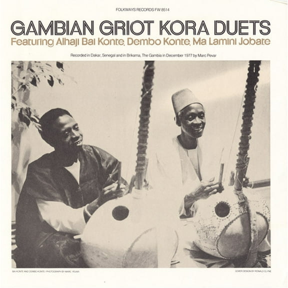 Dembo Konte - Gambian Griot Kora Duets - Music & Performance - CD