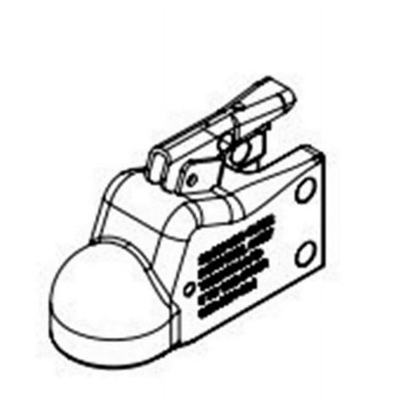 Demco D1D-1579197 Cast Coupler Metal Latch