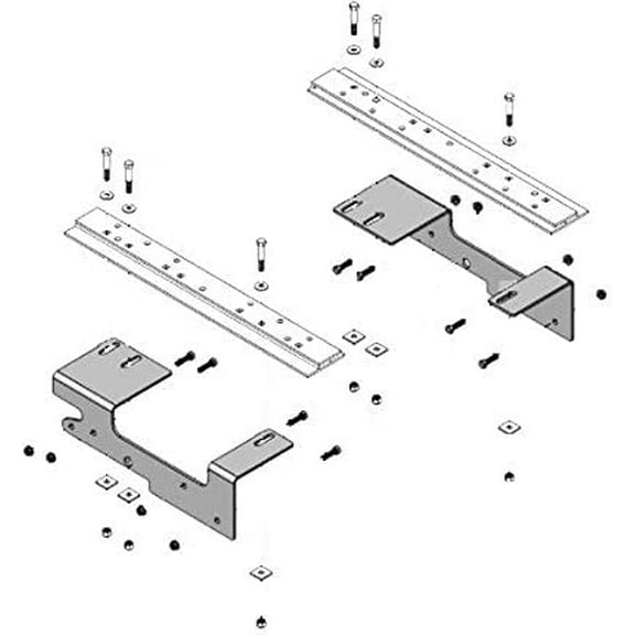 Demco RV 8553019 Bolt-On Fifth Wheel Hitch Mount Kit