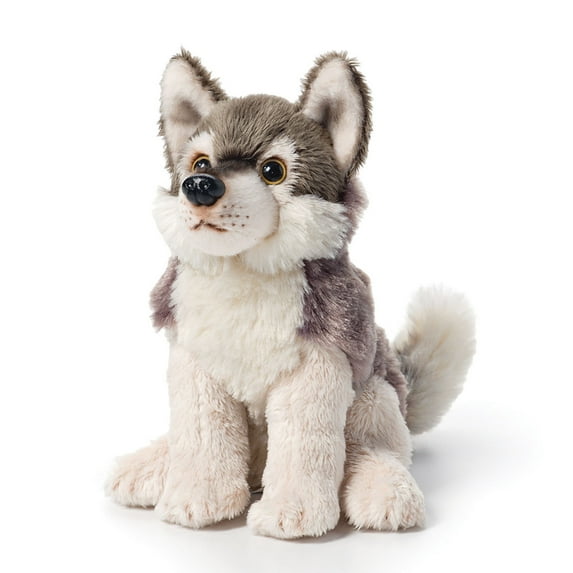 Demdaco 5.5 inch Wolf Beanbag Plush