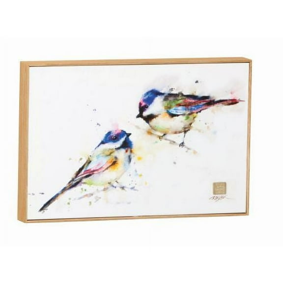 Demdaco Big Sky Carvers Peas in a Pod Chickadee Wall Art