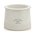 thumbnail image 1 of Demdaco Chill Out Classic White 5 x 5 Ceramic Stoneware Dip Chiller Serving Bowl, 1 of 3