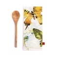 thumbnail image 1 of Demdaco Flock of Butterflies Yellow Cotton Wood Towel and Utensil 2 Piece Set, 1 of 3