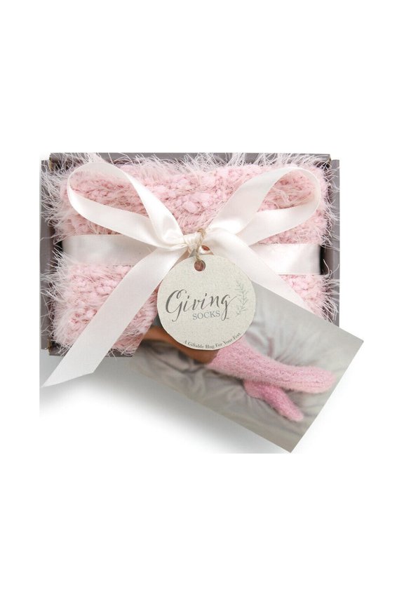 Pink Giving Socks