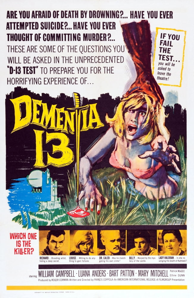 Dementia 13 U Canvas Art -  (11 x 17)