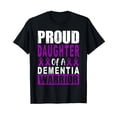 thumbnail image 1 of Dementia Awareness Daughter Support Purple Ribbon Family T-Shirt, 1 of 3