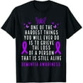 thumbnail image 1 of Dementia Awareness Month Butterfly Warrior Alzheimers T-Shirt, 1 of 4