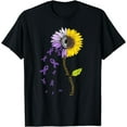 thumbnail image 1 of Dementia Awareness Sunflower T-Shirt, 1 of 4