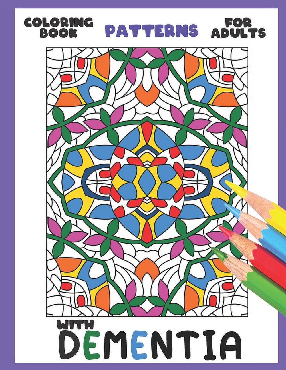 Adult Coloring Book Inspiring Designs:Easy Simple Designs: A Relaxing  Coloring Gift Book for Adults, Beginners, Seniors, Dementia, Alzheimer's  and Parkinson's Patients - Yahoo Shopping