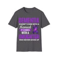 thumbnail image 1 of Dementia Comes With A Daughter Alzheimer's Awareness Month TShirt, 1 of 4