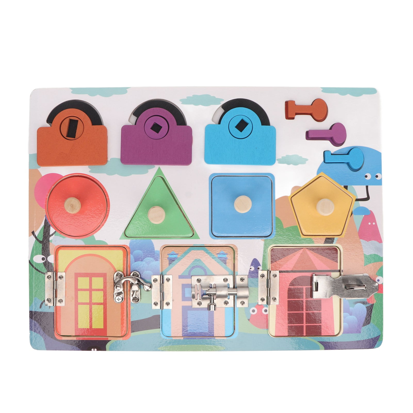 Dementia Fidget Toy Calming Improve Hand Eye Coordination Wooden