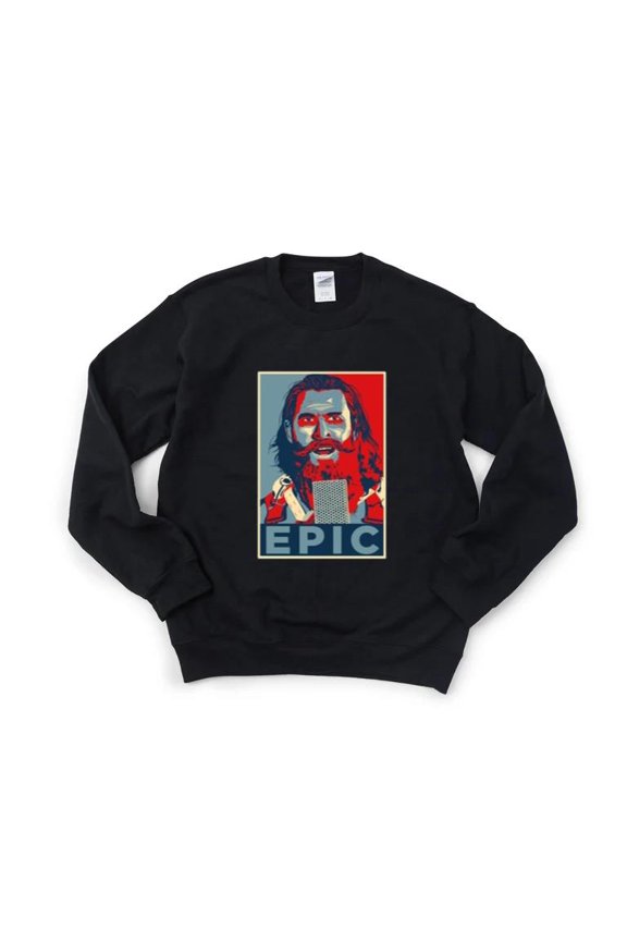 Dementus Epic Villain Tribute Graphic Bold Statement Tee Furiosa Mad Max Fury Sweatshirt, for men & women, up to size 5XL