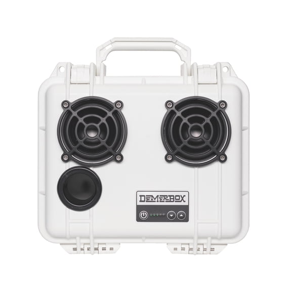 Demerbox DB2 Speakers, Uyuni White