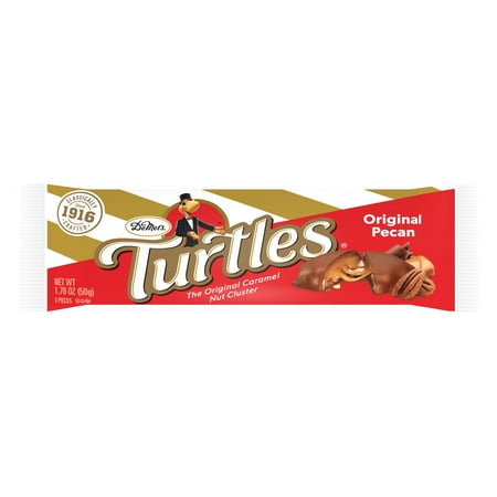 Demet's Turtles Pack Of 1 Original Pecan Milk Chocolate Clusters.