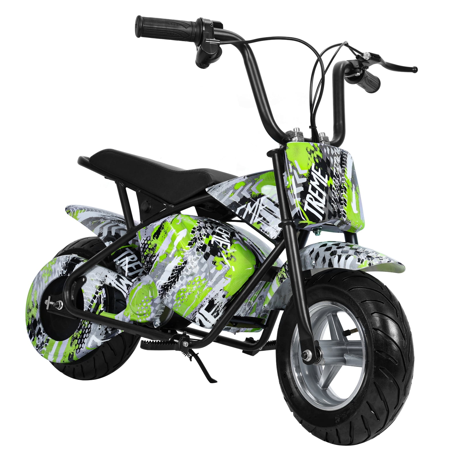 Demete Electric Dirtbike, 24V Kids Electric Dirt Bike, 250W Off-Road Bike Motocross, Powerful Motorcycle for Kids, with 13.67MPH Fast Speed, Rubber Tires, Twist Grip Throttle