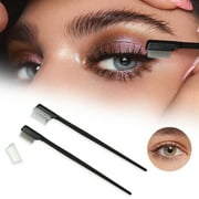 Demete Eyelash Brush Metal Comb Stainless Steel High-quality Durable Easy to Clean Perfect Eye Contour Evenly Combing