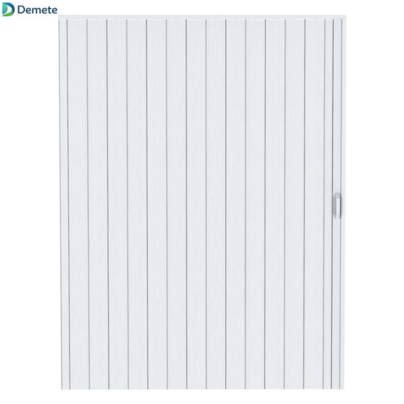 Demete PVC Accordion Door Interior Folding Door Space Saving Design