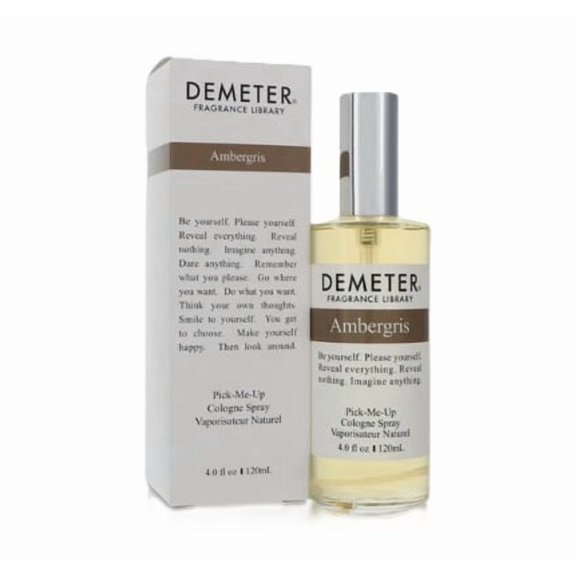 Demeter Ambergris by Demeter Pick Me Up Cologne Spray (Unisex) 4 oz for Men